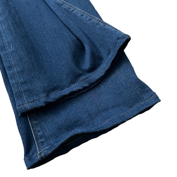 Hudson Love Midrise Bootcut Jeans Women’s Size 26 Dark Blue Denim Soft - Picture 9 of 12